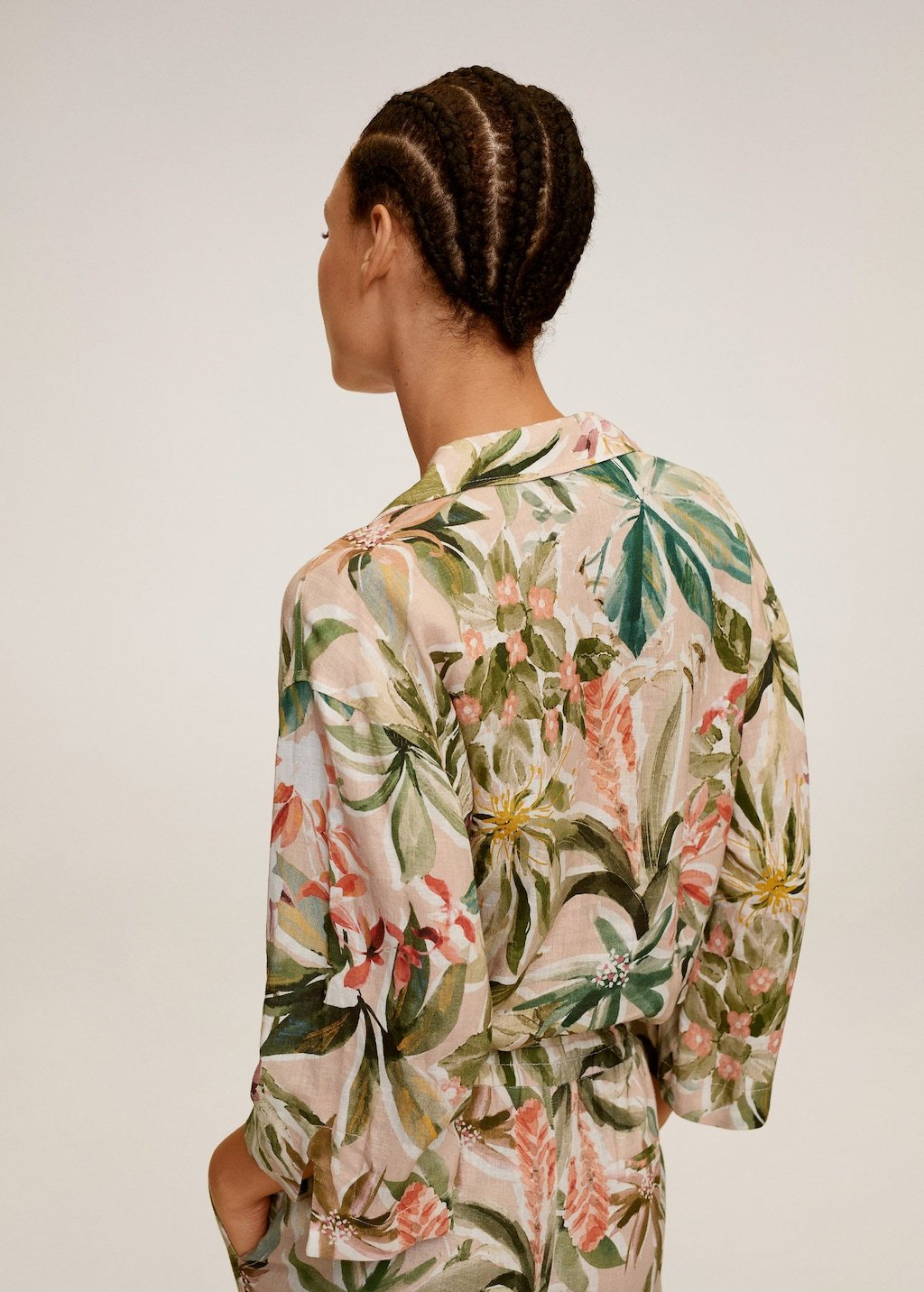 Tropical print shirt