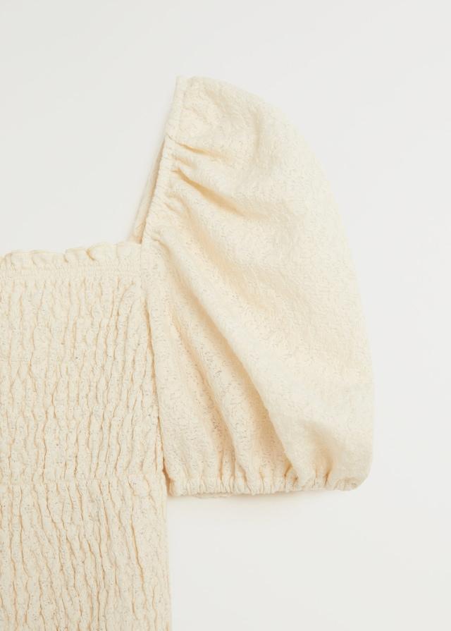 Elastic panel t-shirt