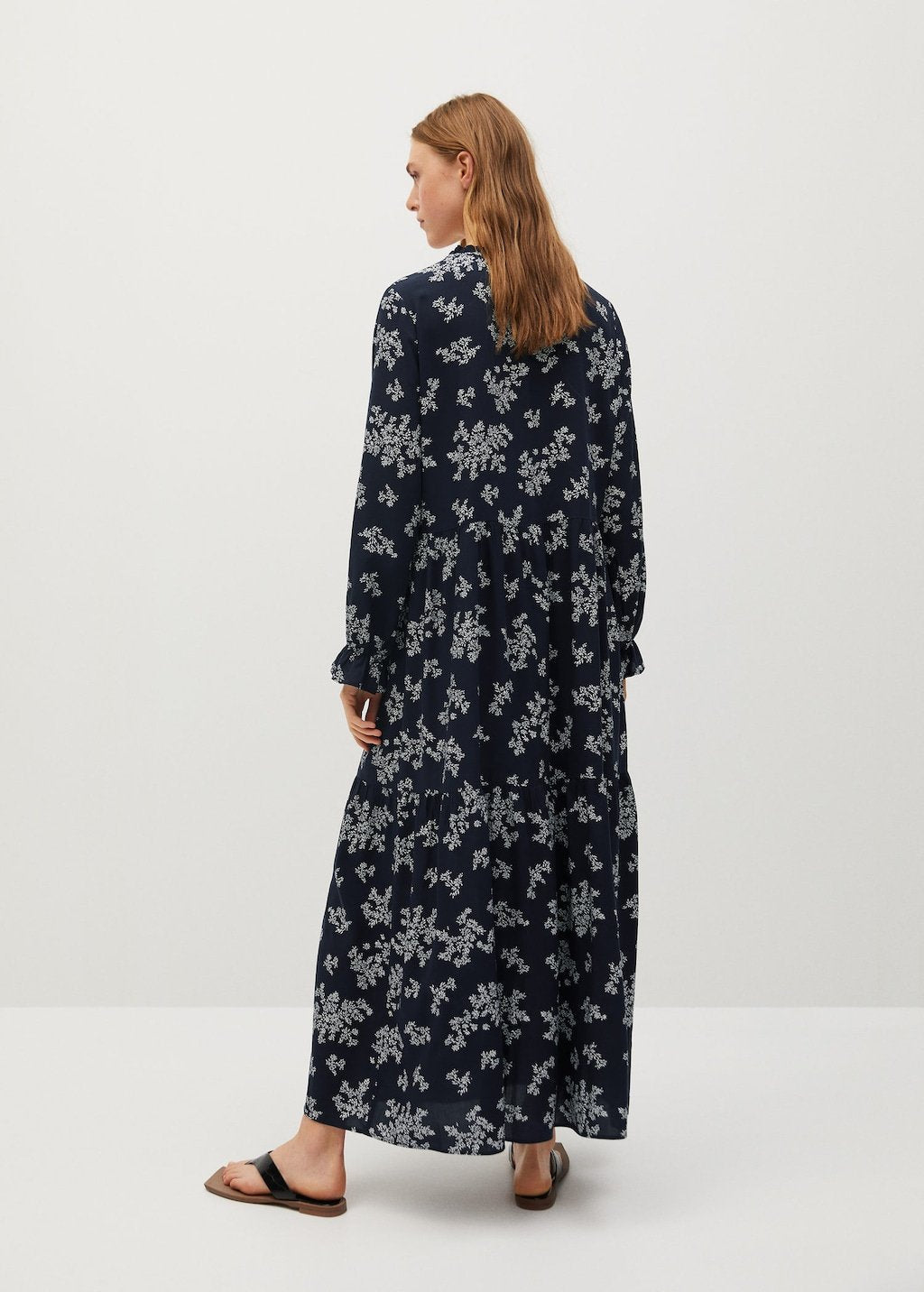 Printed long dress