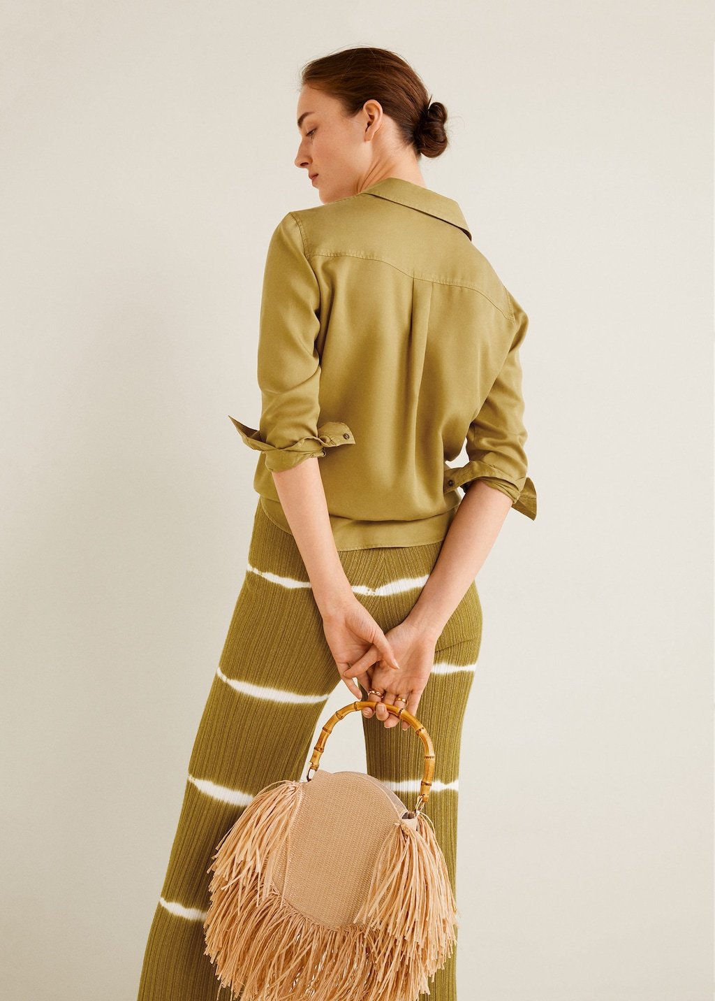 Denim style soft shirt