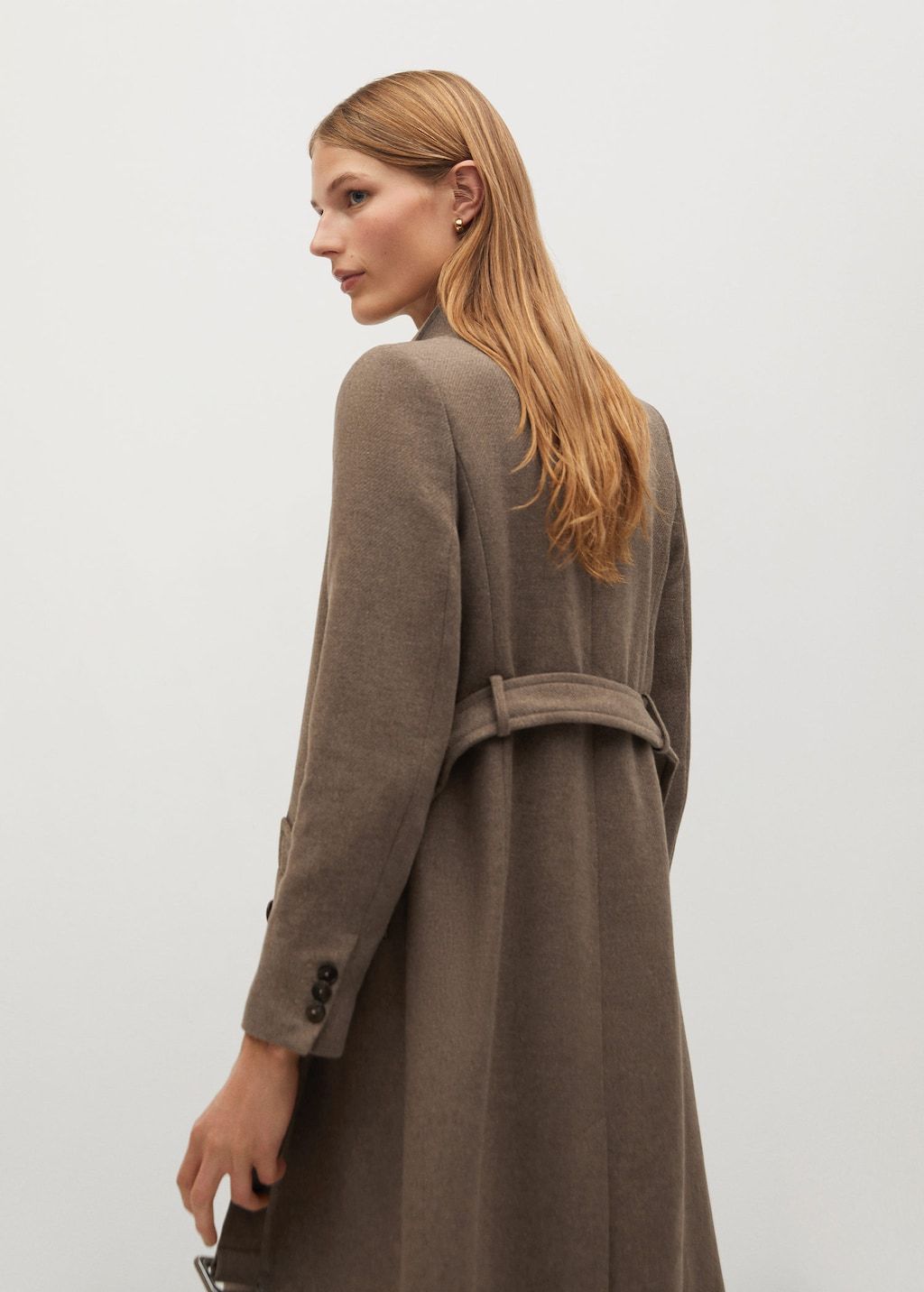 Manteco wool double-breasted coat