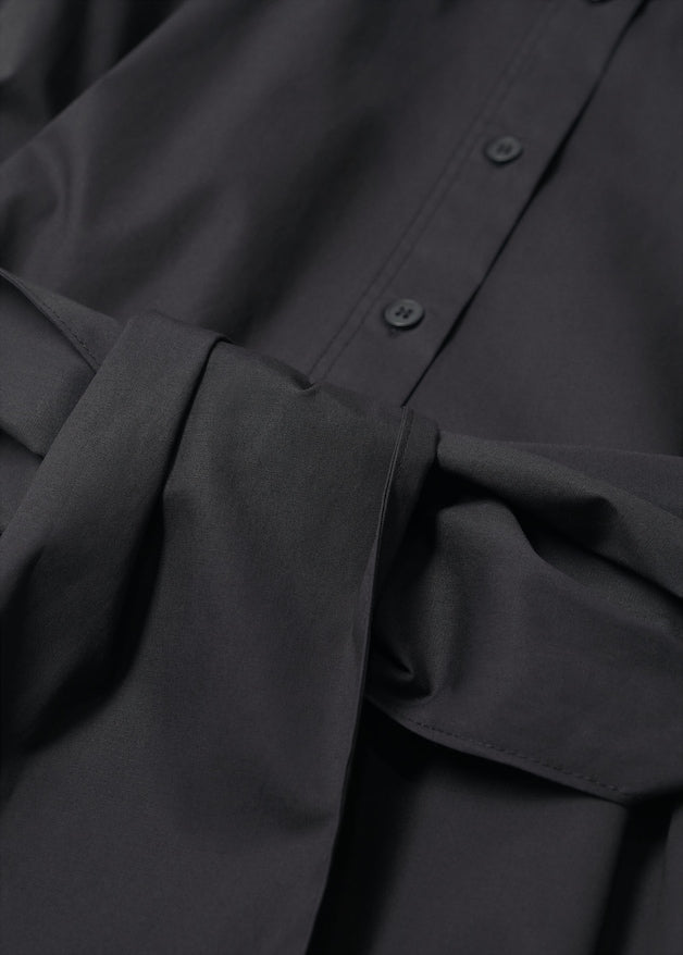 Cotton shirt dress