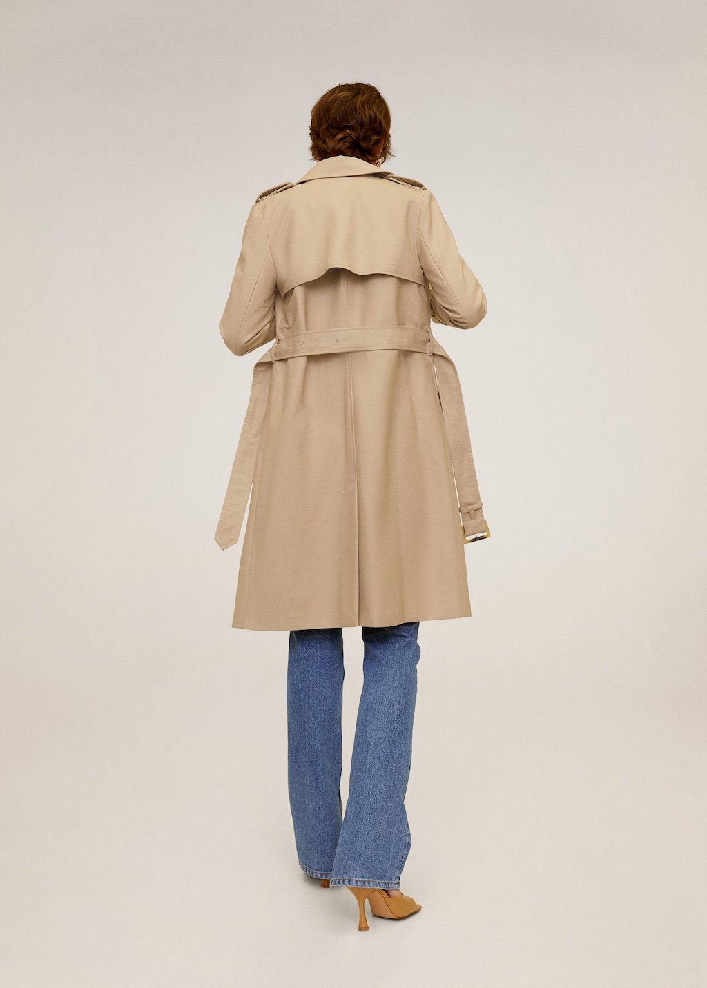 Classic cotton trench coat