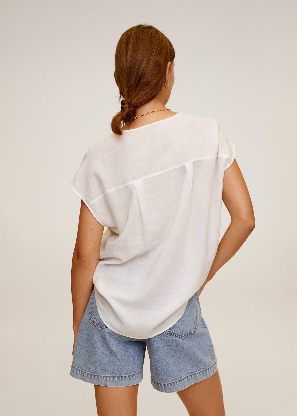 Dolman sleeve blouse