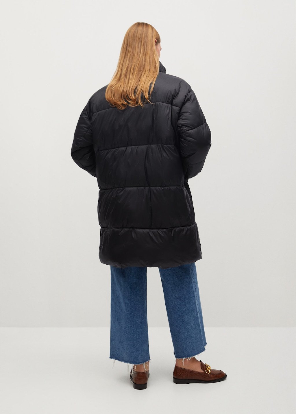 Oversize quilted coat