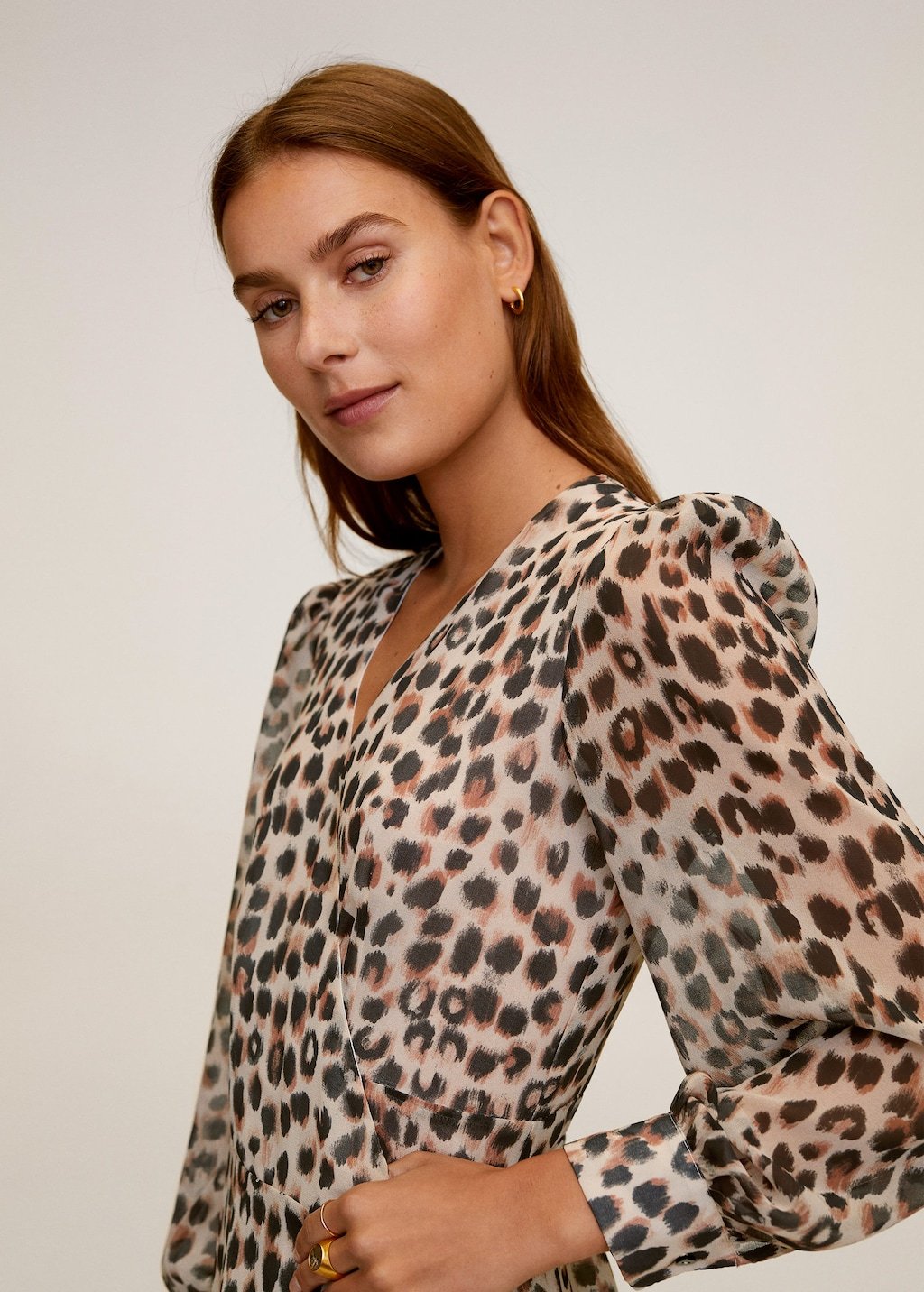 Crossed design dress