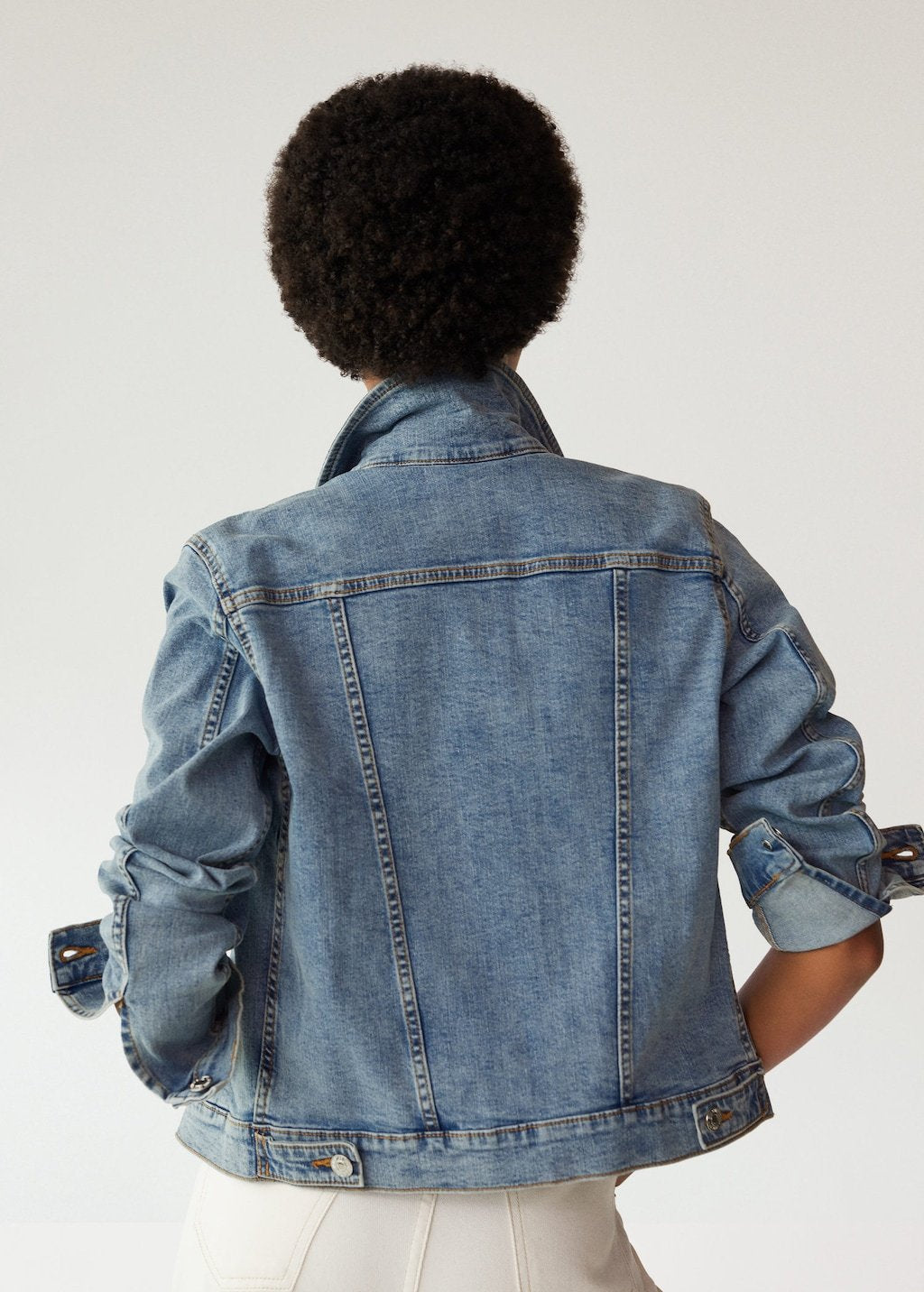 Light denim jacket