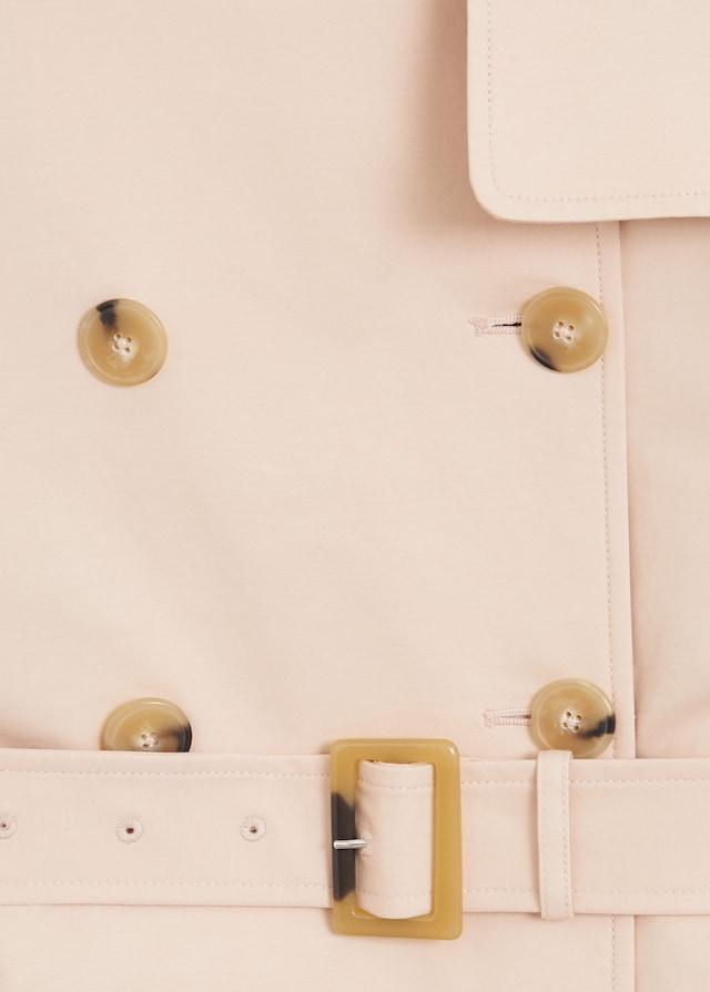 Classic cotton trench coat