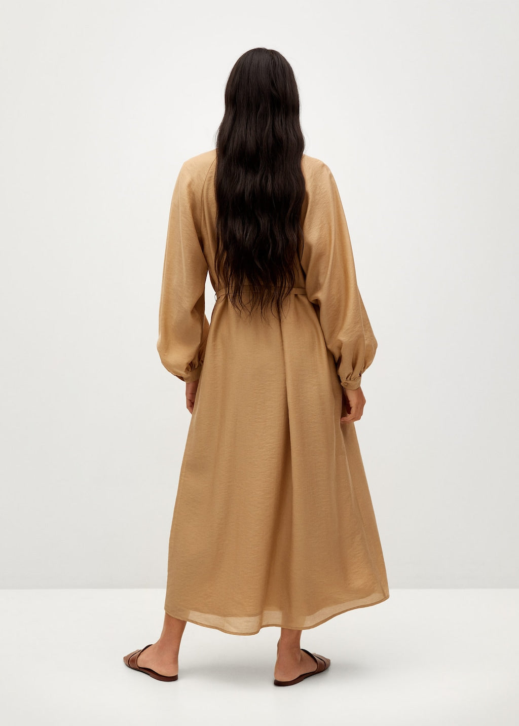 Lyocell shirt dress