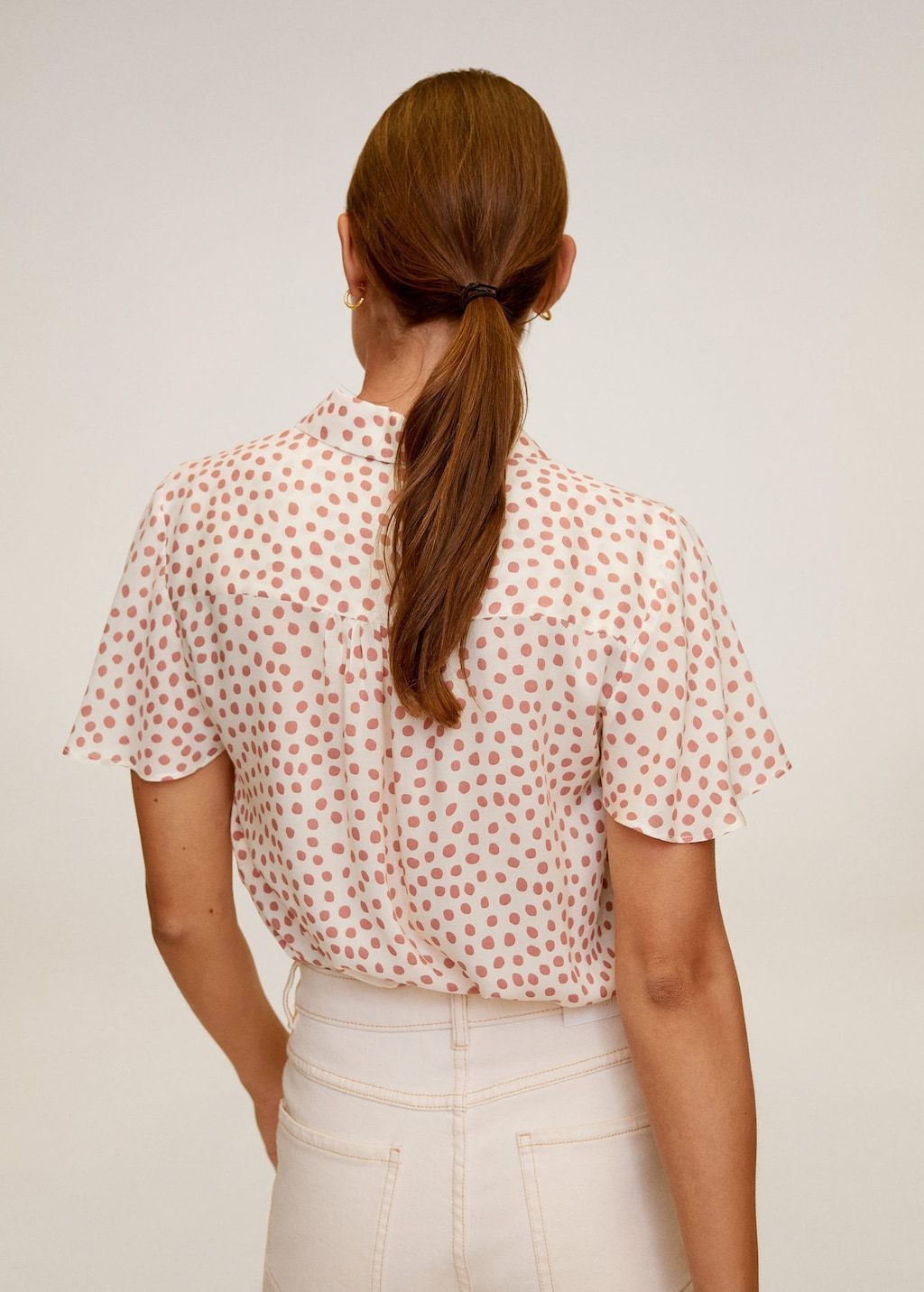 Floral print blouse