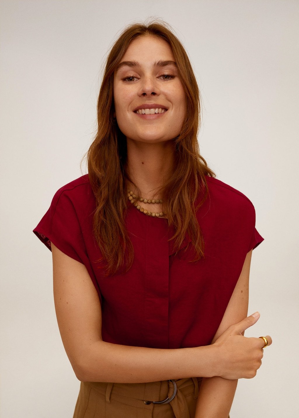 Dolman sleeve blouse