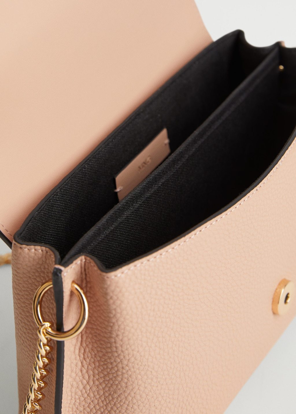 Buckled flap bag