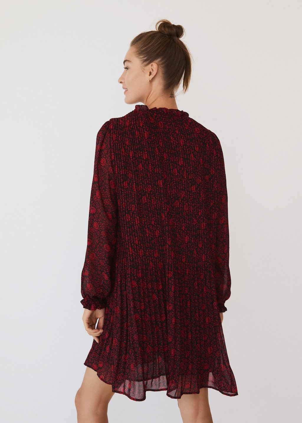 Recycled polyester dress