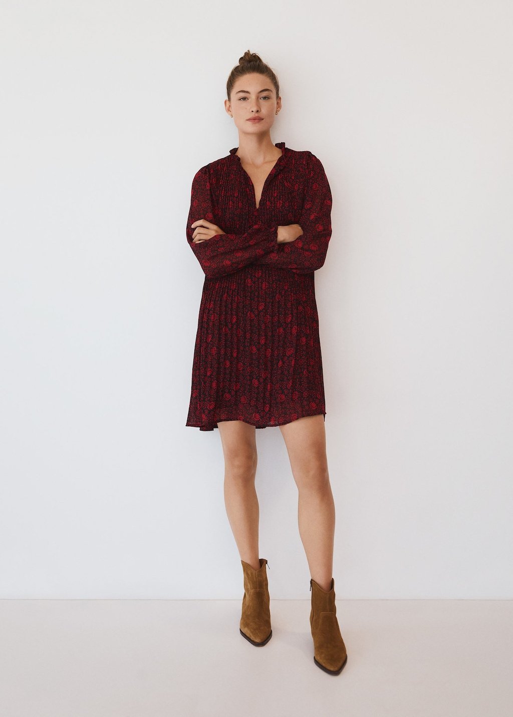 Recycled polyester dress