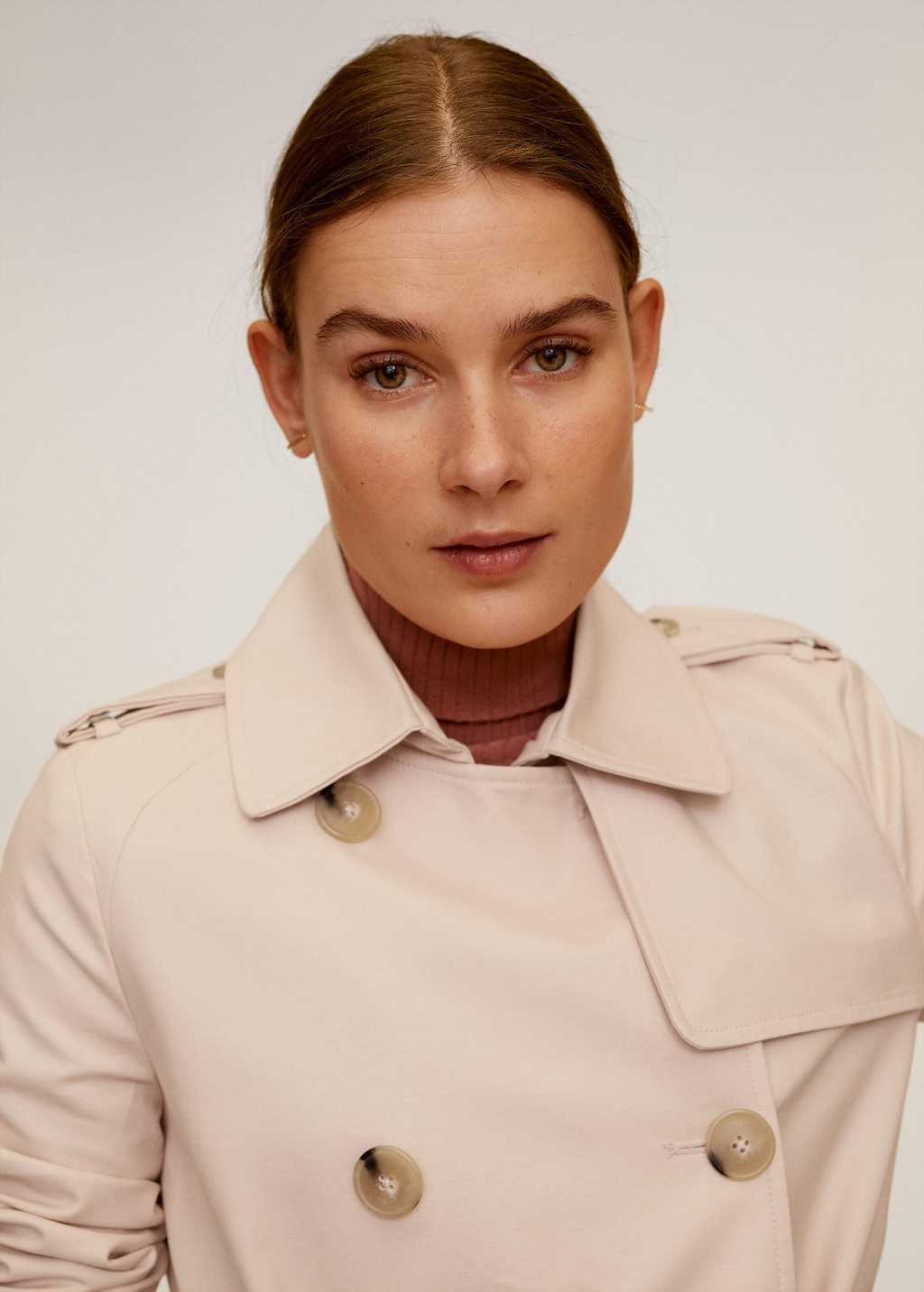 Classic cotton trench coat