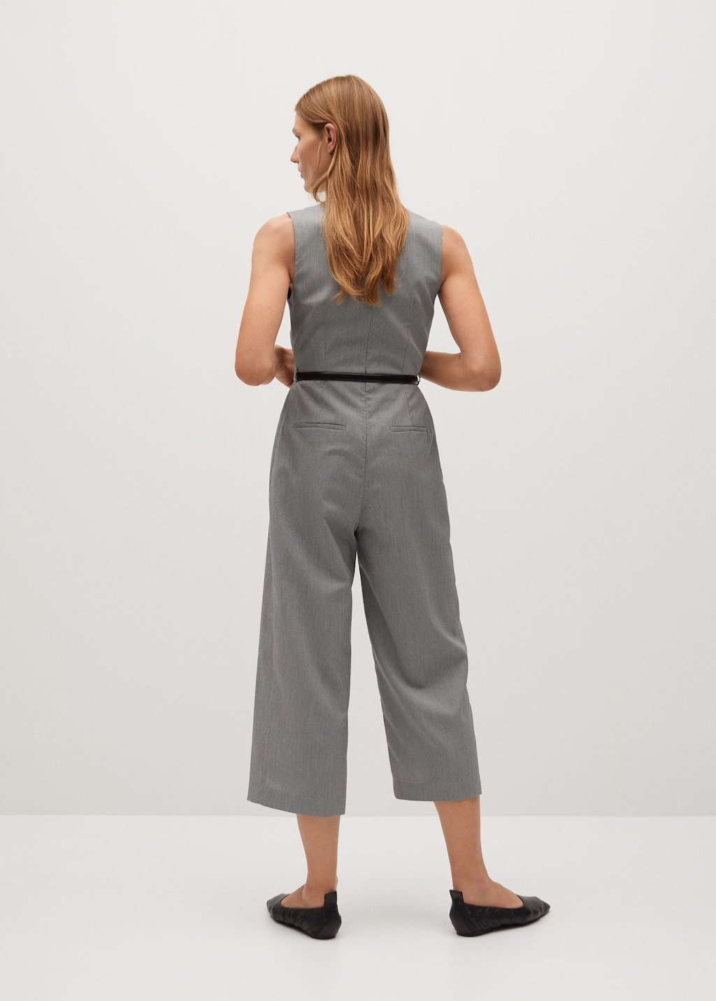 Belt wrap jumpsuit