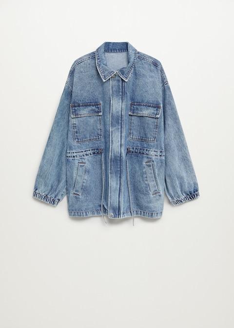 Oversize denim jacket