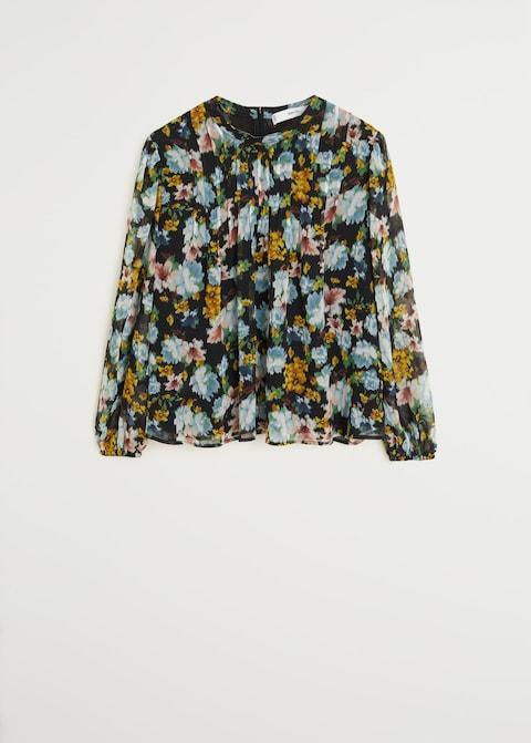 Floral print blouse