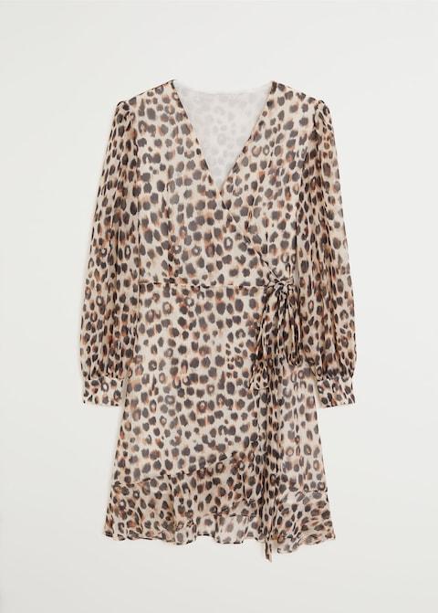 Crossed design dress