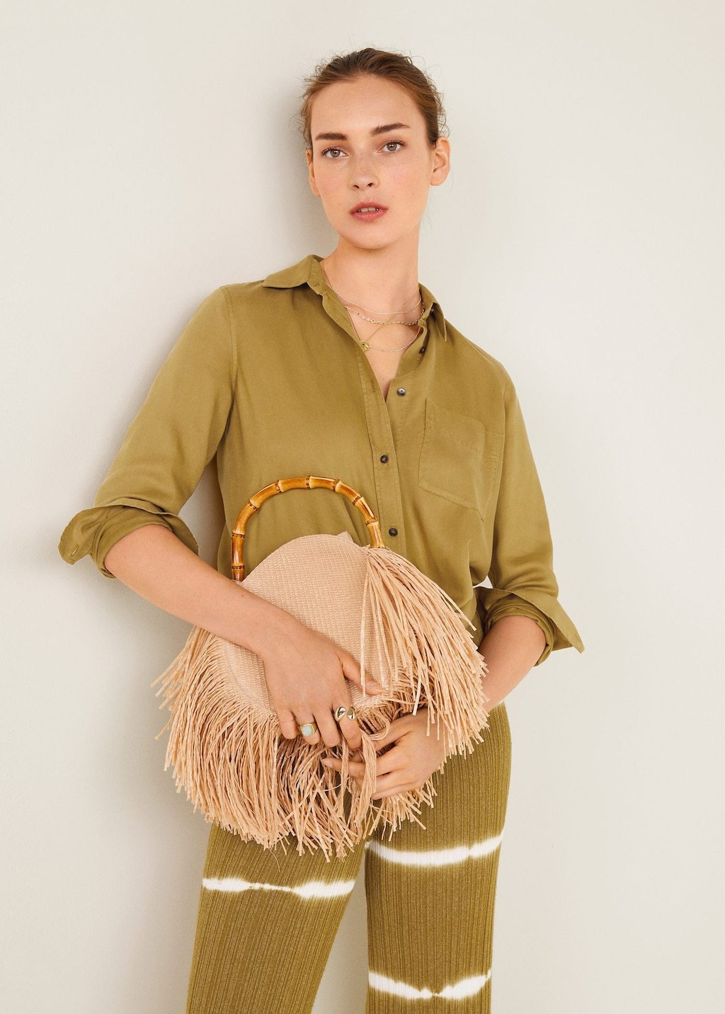 Denim style soft shirt