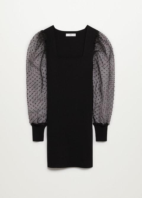 Plumeti sleeve dress