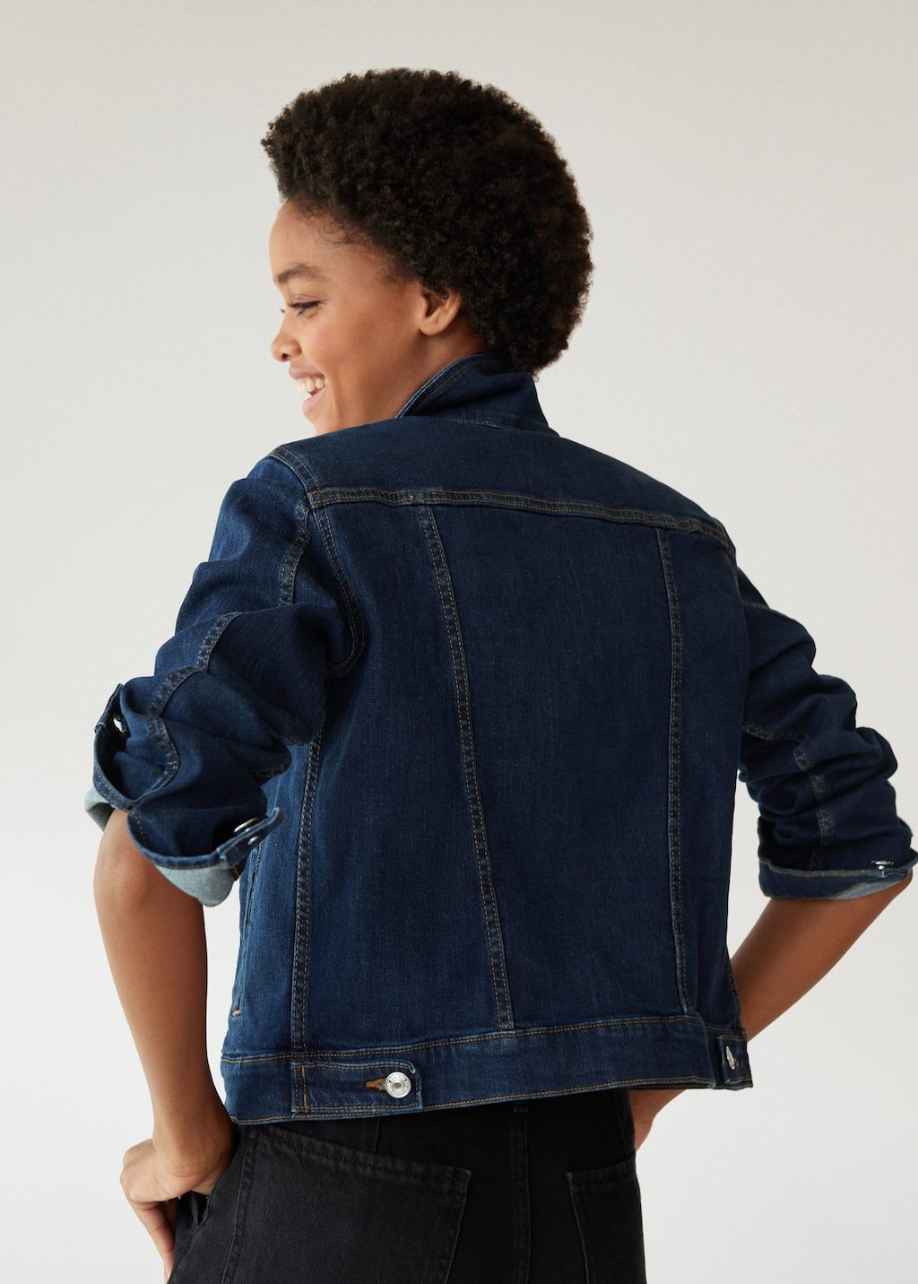 Dark denim jacket