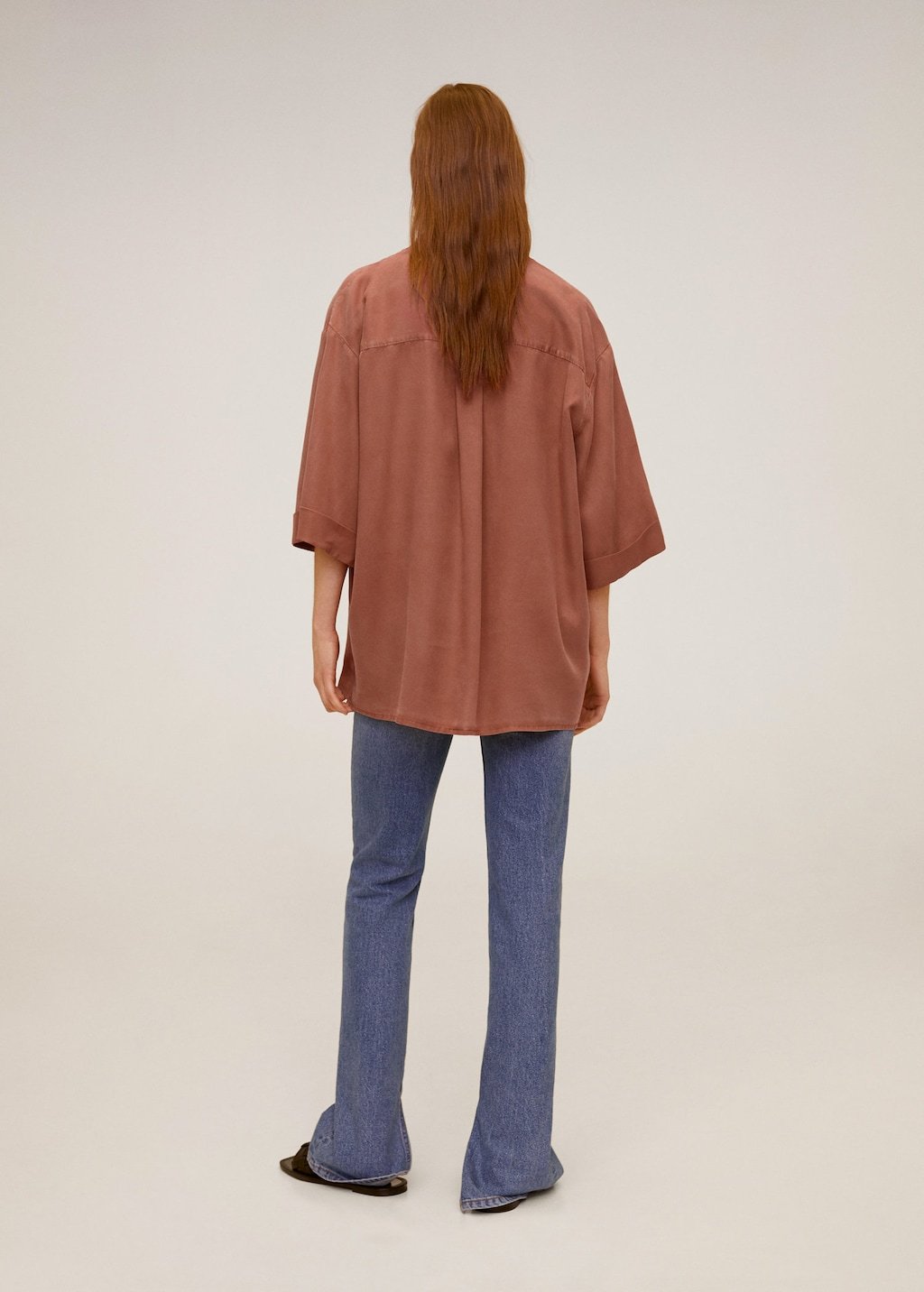 Pockets flowy shirt