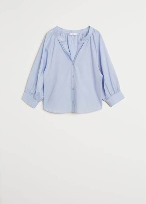 Poplin blouse