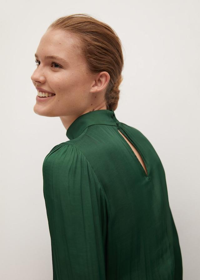 Flowy Puffed sleeves dress