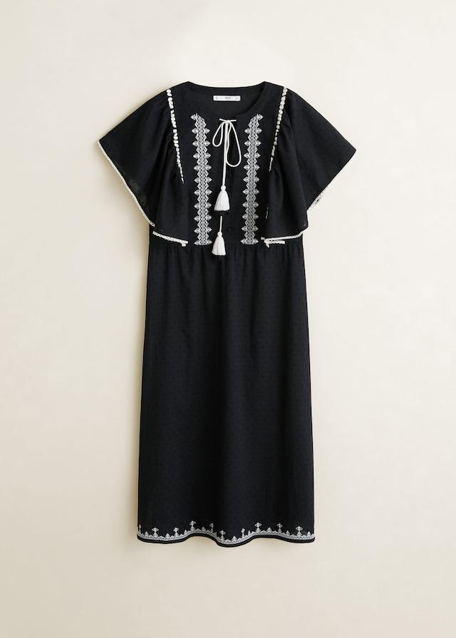 Plumeti embroidered dress