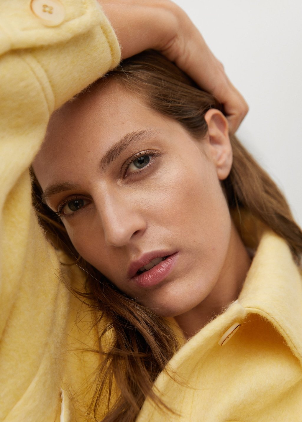 Knitted oversize jacket