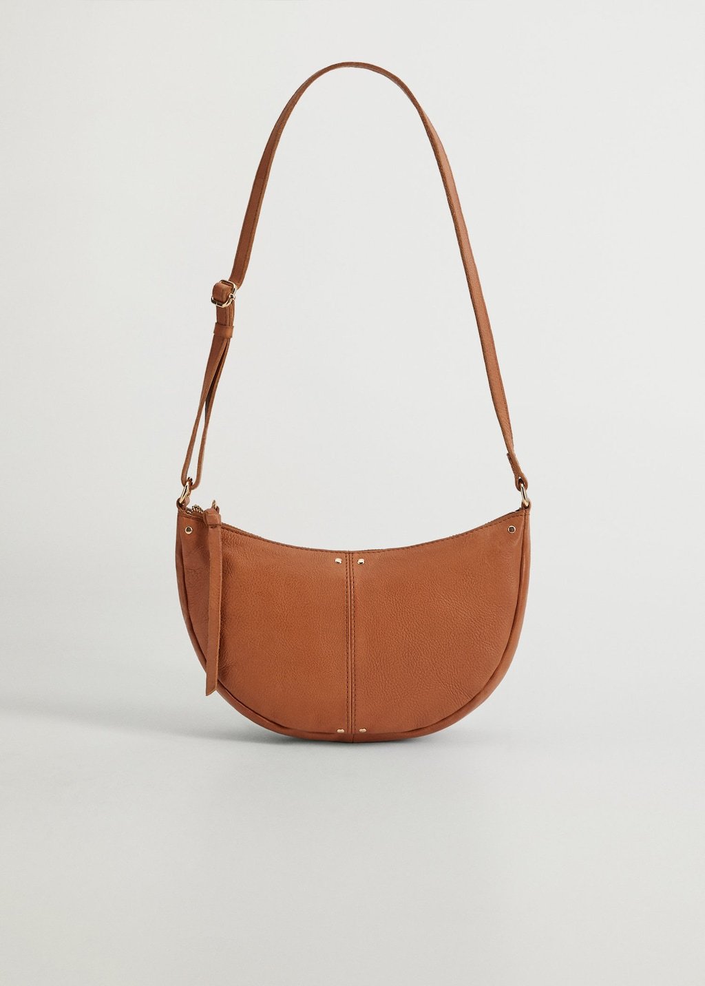 Leather cross body bag