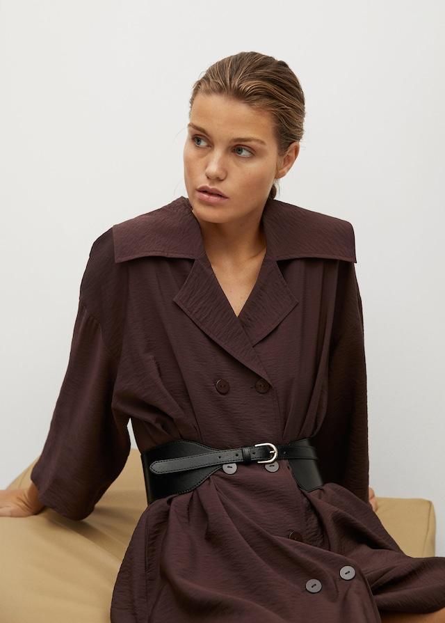 Double-breasted dress